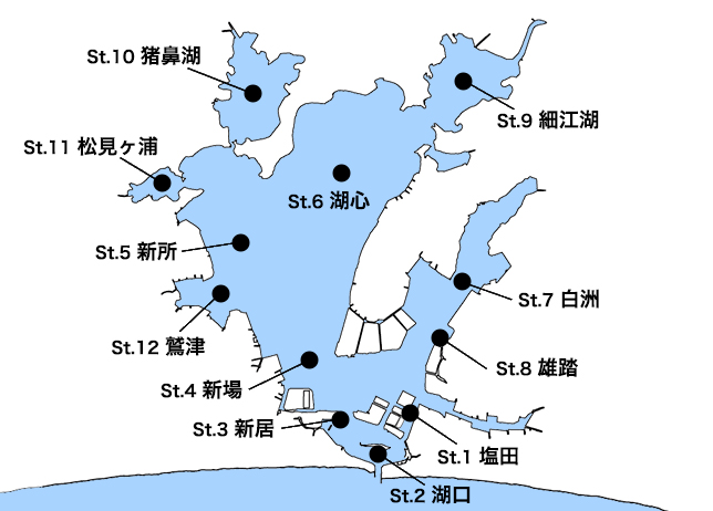 浜名湖定点観測データ